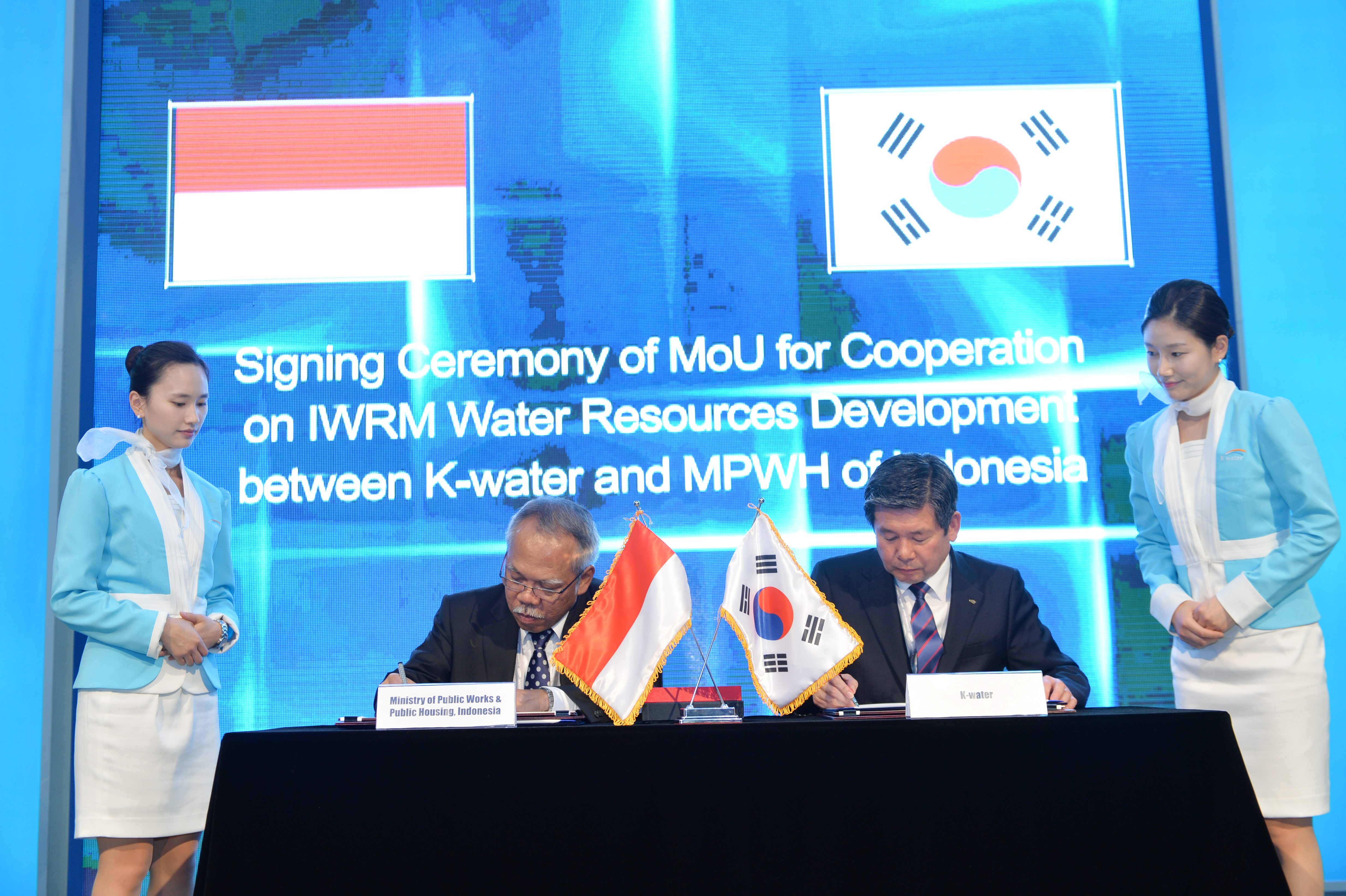 K-water, 인도네시아 공공사업부와 수자원분야 기술협력 한다. 이미지[1]