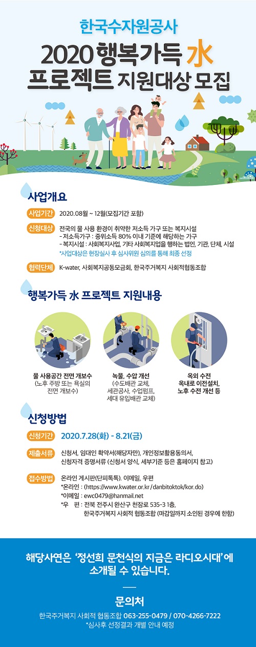 한국수자원공사, ‘2020 행복가득 수(水) 프로젝트’ 시작 이미지[1]