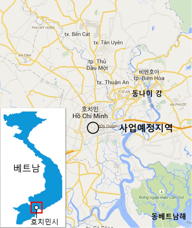 K-water­(주)한화건설­베트남 호찌민시 “베트남 하수처리 민관협력사업 추진 협약 체결” 이미지[1]