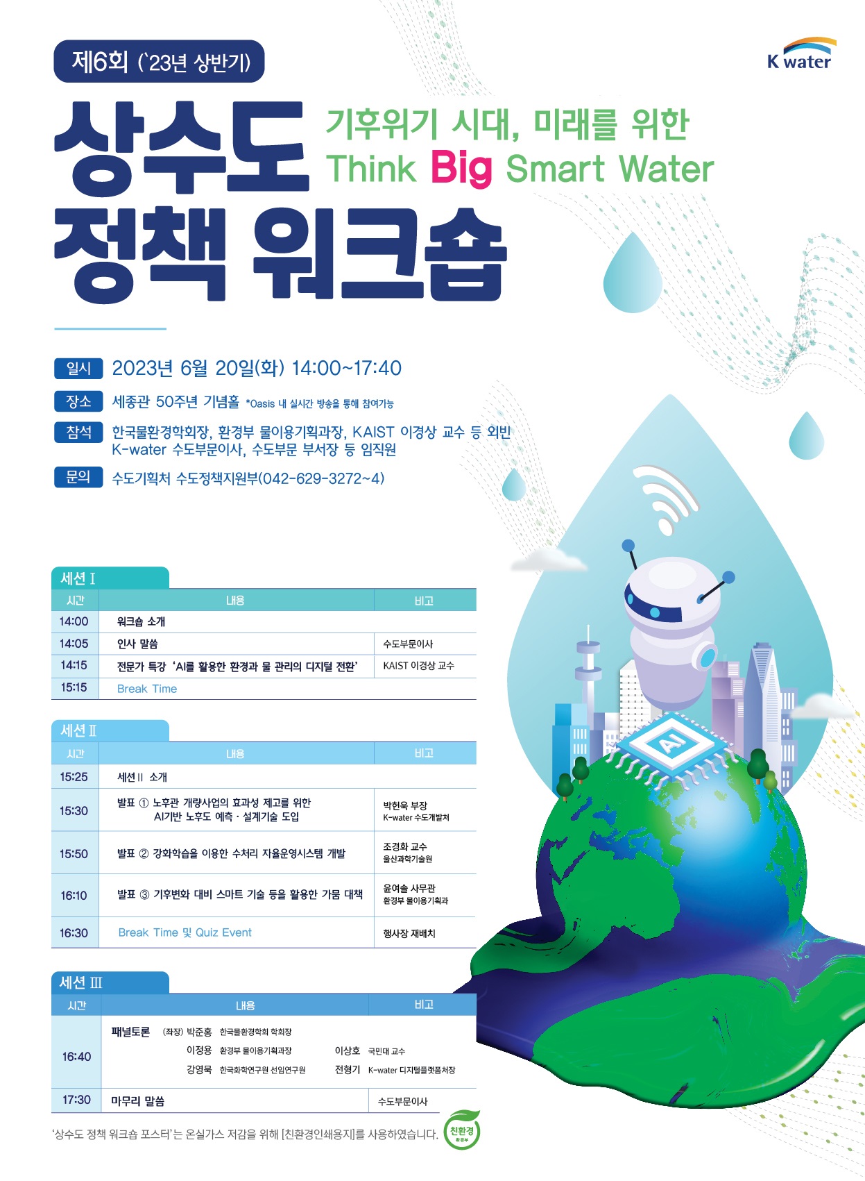 한국수자원공사 미래를 위한 Smart Water 논의 이미지[1]