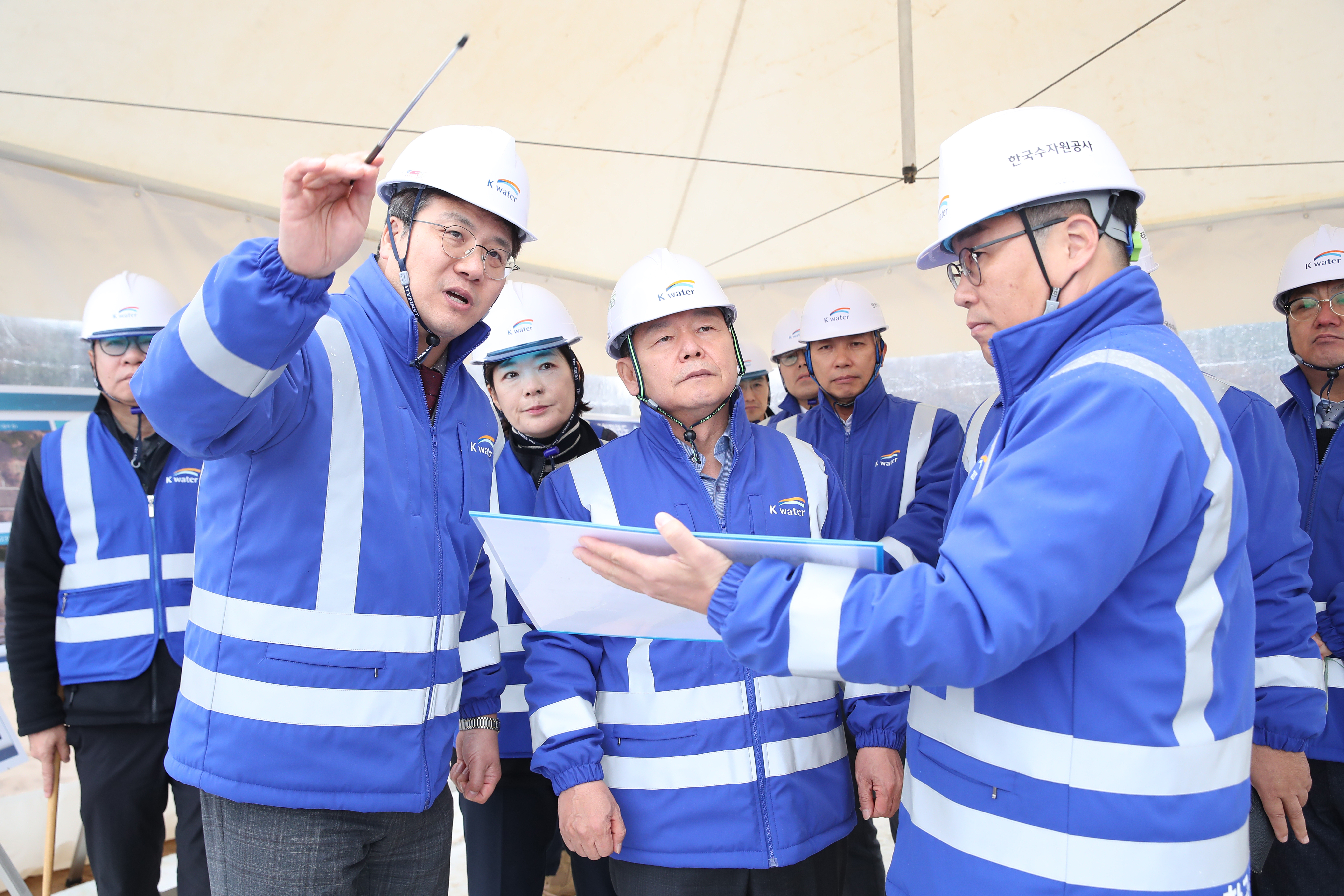 CEO's On-site Visit to Geum River Basin Waterworks Division