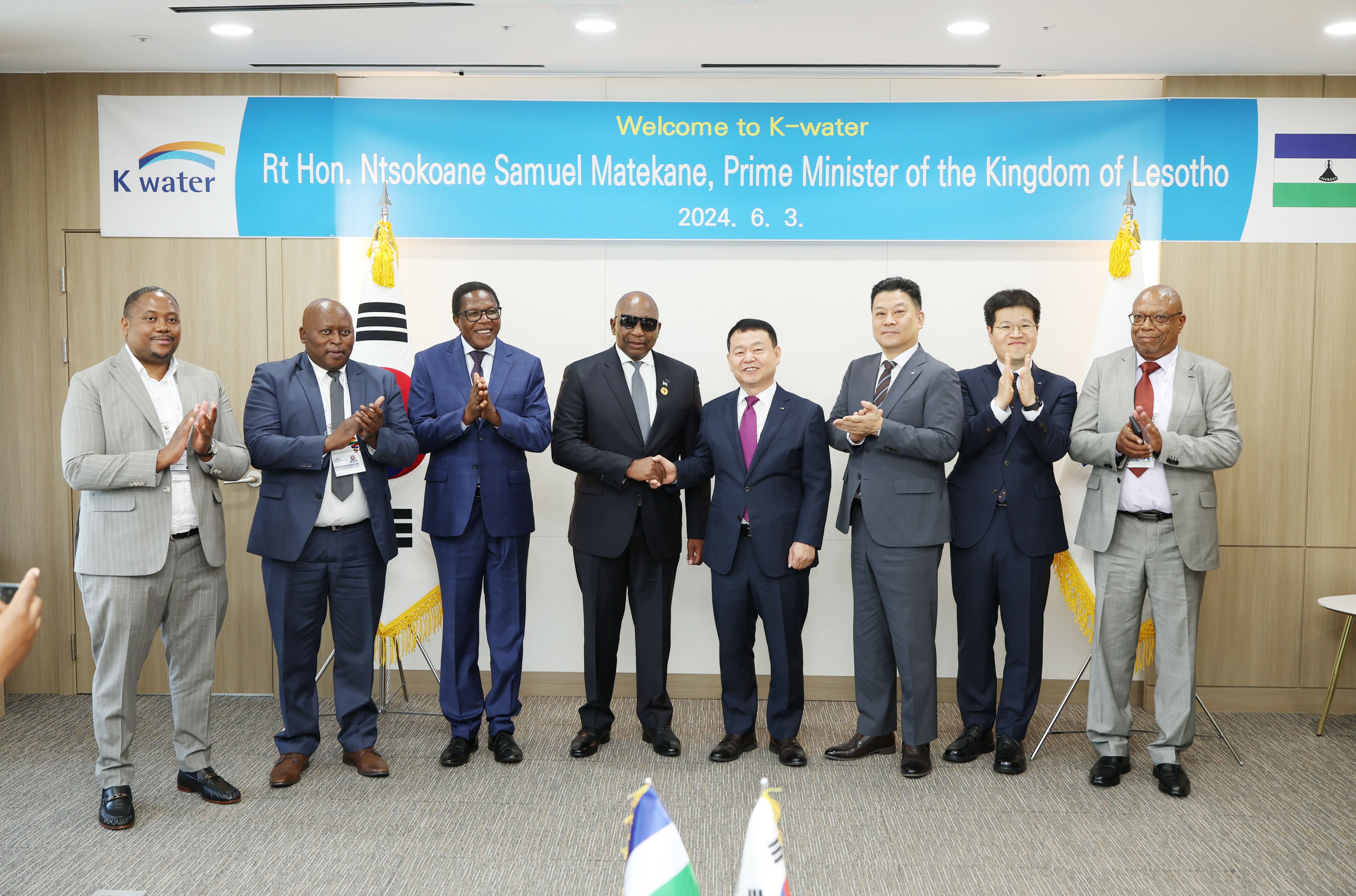 Meeting with Prime Minister of the Kingdom of lesotho