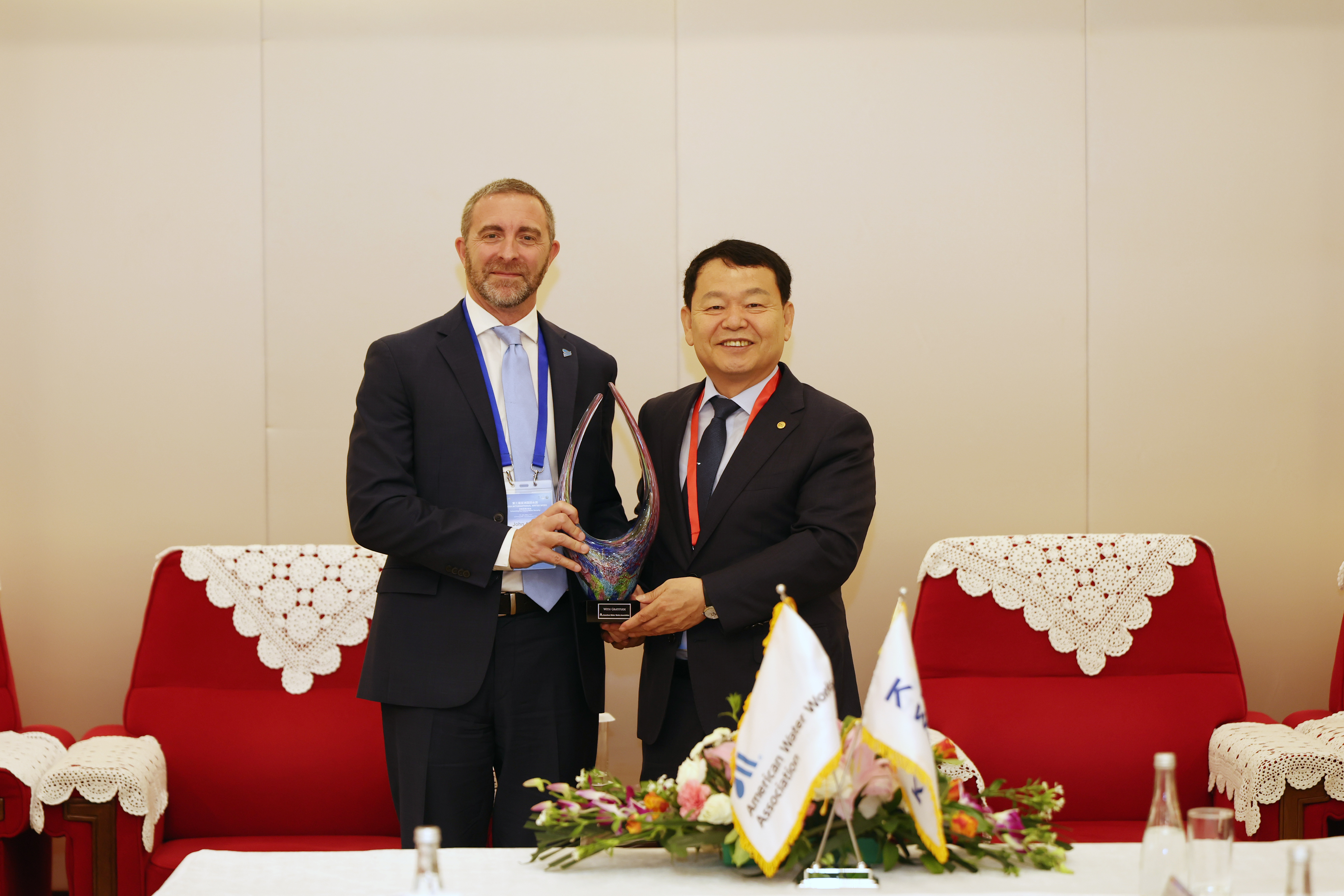 A bilateral interview with AWWA Vice Chairman