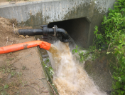 Pipe-cleaning demonstration project