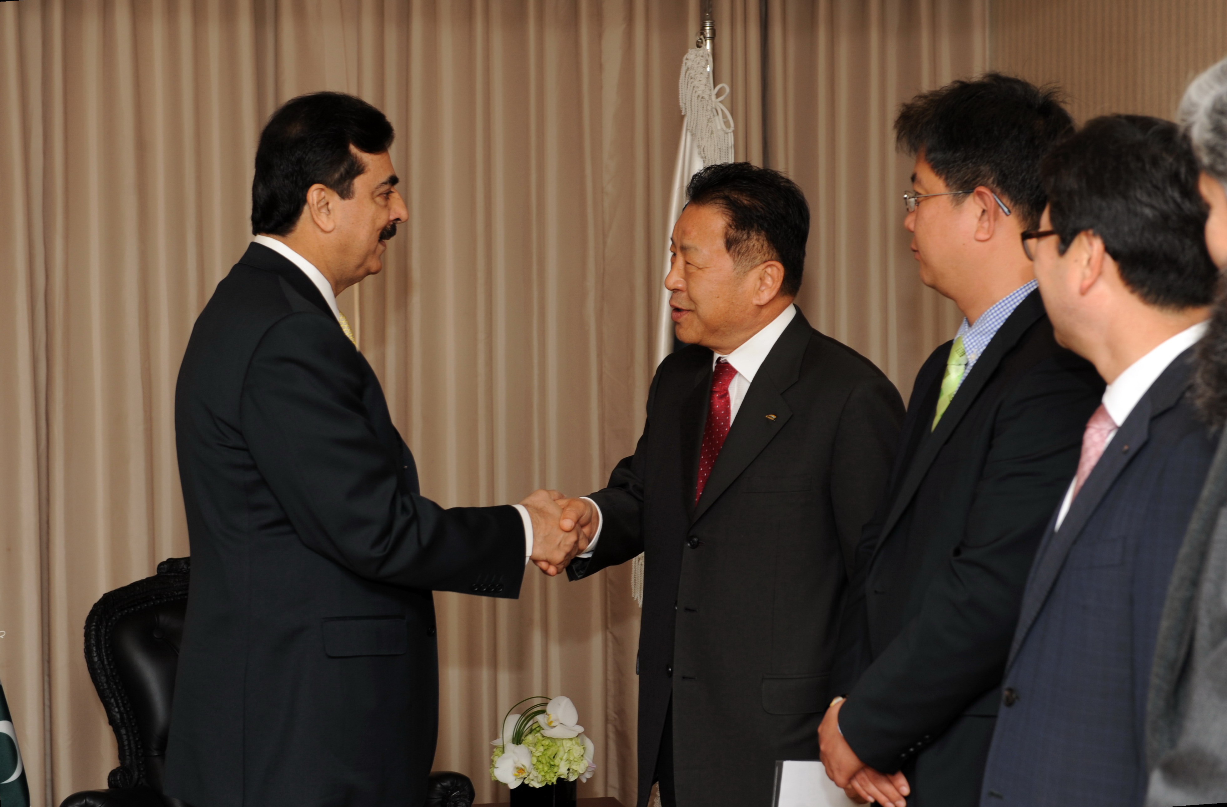 파키스탄 총리 면담  이미지[2]