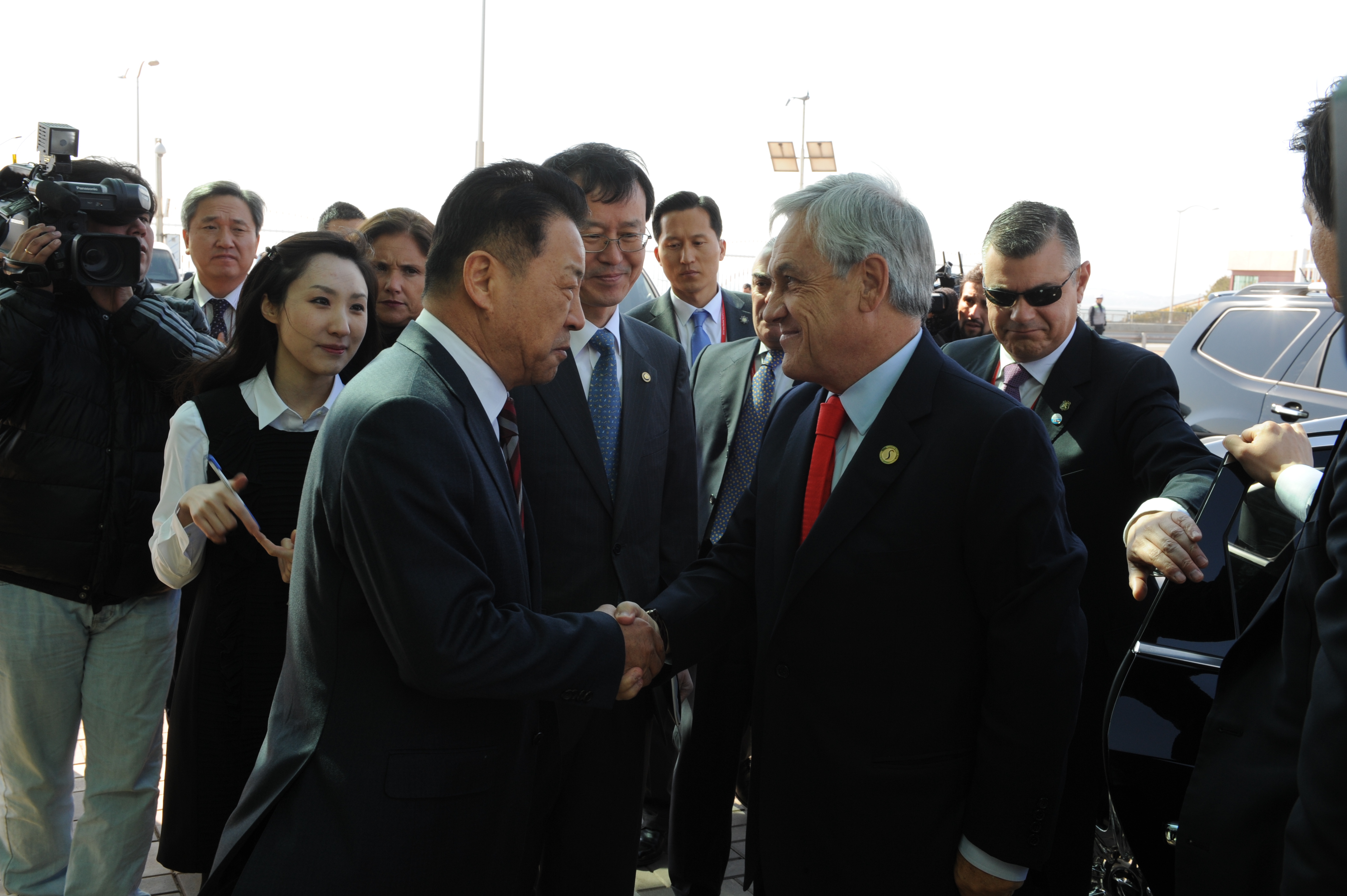 칠레대통령 시화조력발전소 방문 이미지[1]