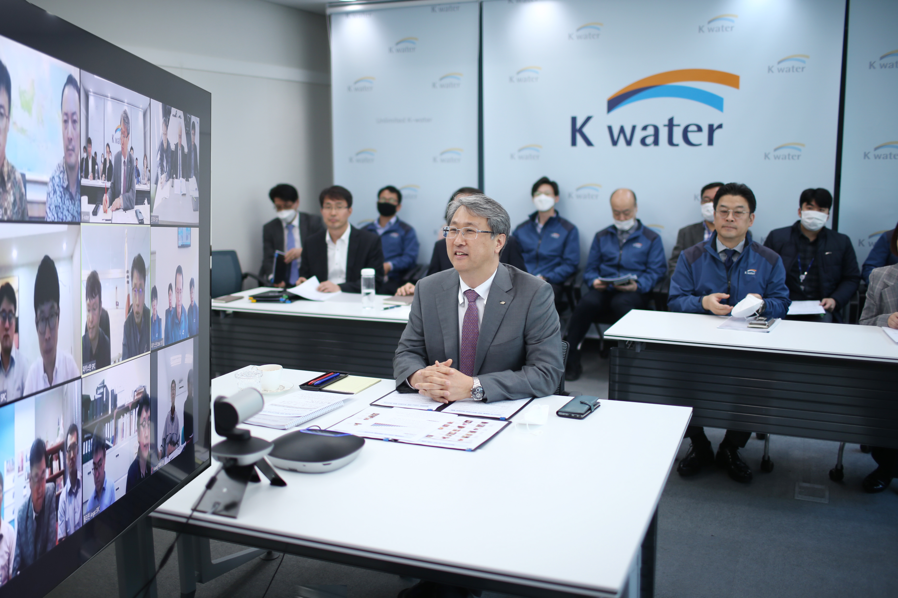 한국수자원공사, 해외현장 코로나19 안전 점검 나서(사후) 이미지[1]