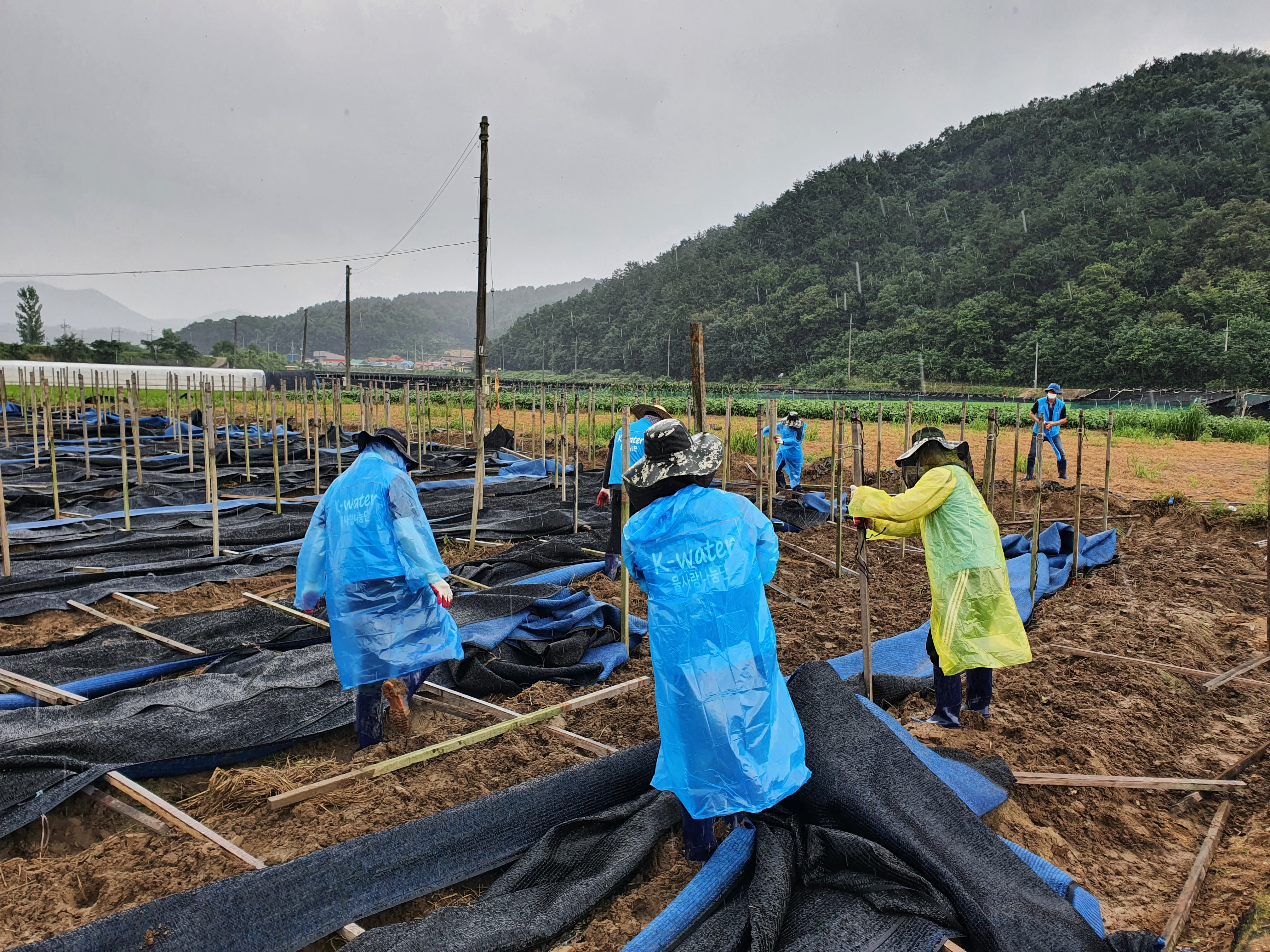 한국수자원공사 임직원 봉사단, 폭우피해 현장 달려가 이미지[1]