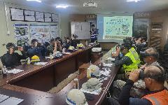 한국수자원공사, 건설 현장 근로자 대상 찾아가는 안전 교육 실시