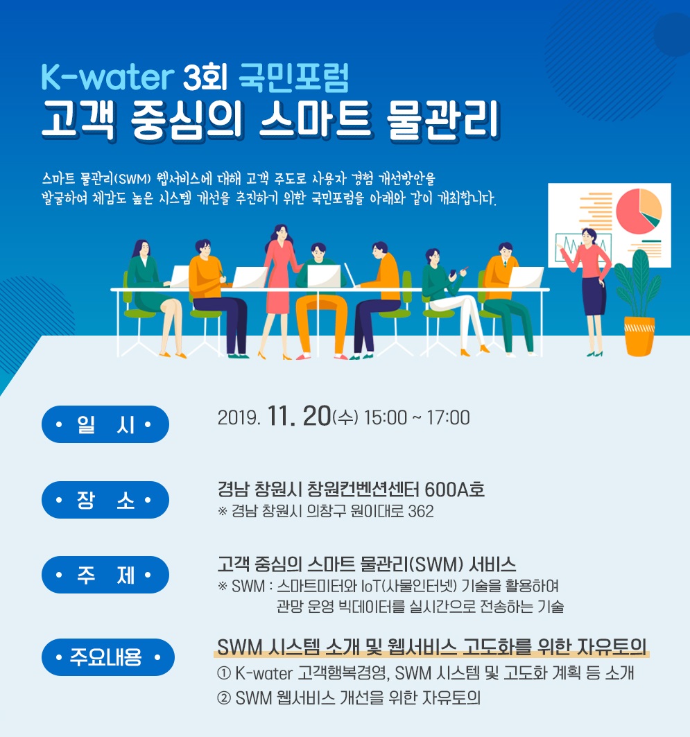 한국수자원공사, ‘스마트 물관리’ 국민포럼 개최 이미지[1]