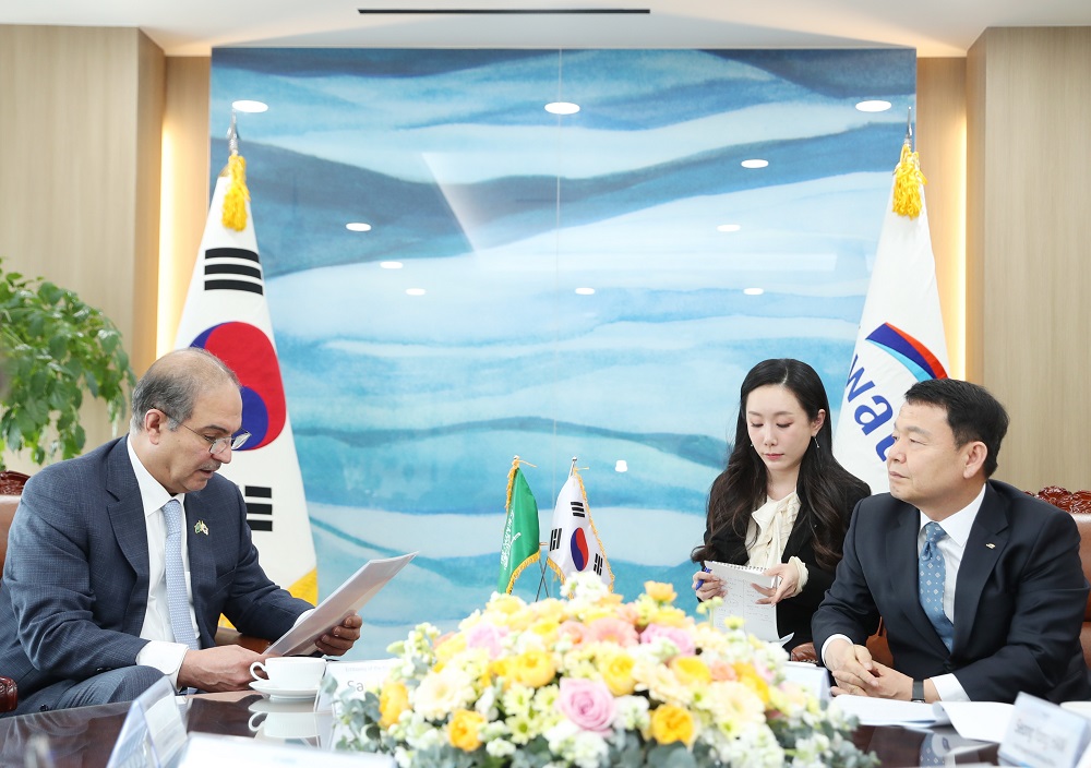 윤석대 사장, 주한 사우디 대사에게 ’27년 세계물포럼 유치 지지 요청받아 이미지[2]