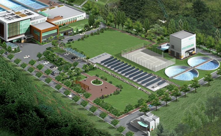 Taebaek multi-regional water supply system