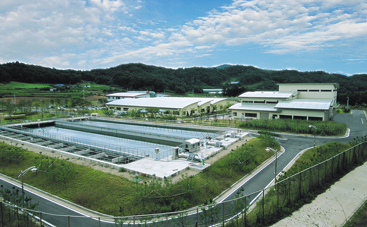 Wonju multi-regional water supply system