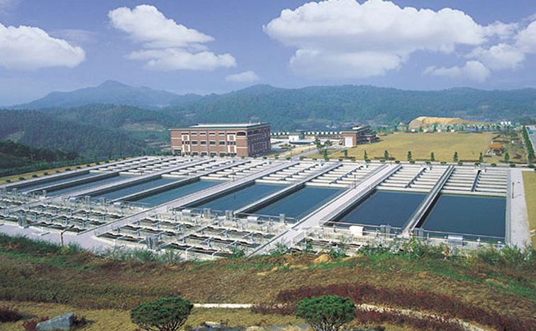 Asan industrial water supply system