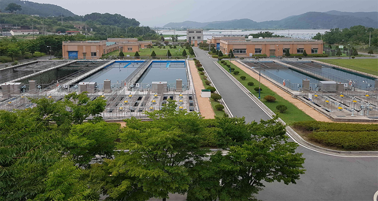 고령정수장 전경 [이미지]