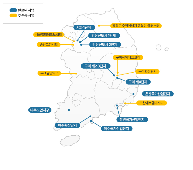 수변사업 위치도