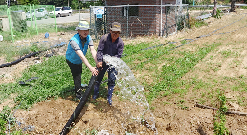 가뭄극복 현장 사진5