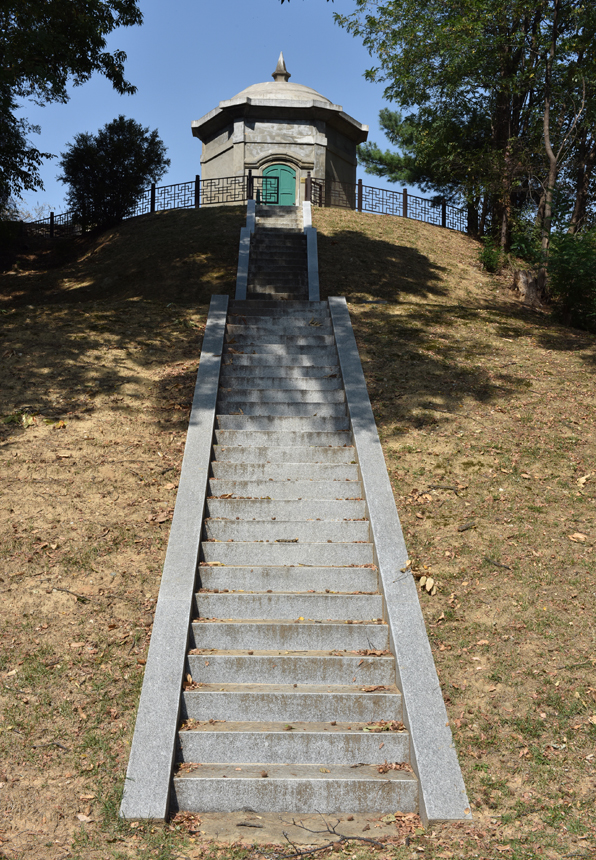 청주 동부배수지 제수변실 전경