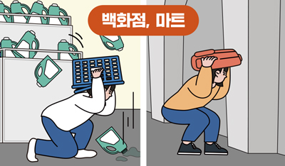 백화점,마트에 있을때 이미지