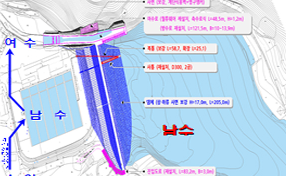 남수저수지 재해예방 보수·보강사업